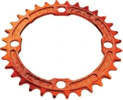 Race Face Narrow Wide Single Chainring 104mm BCD Orange