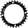Race Face Narrow Wide Single Chainring 104mm BCD Black