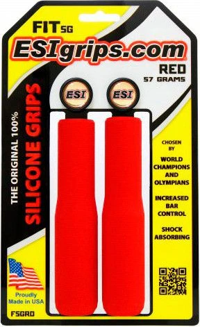 ESI Grips ESI Fit SG Grips - Red 2 ESI Grips ESI Fit SG Grips - Red - Image 2