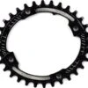 Hope Retainer Oval Narrow Wide Chainring Black