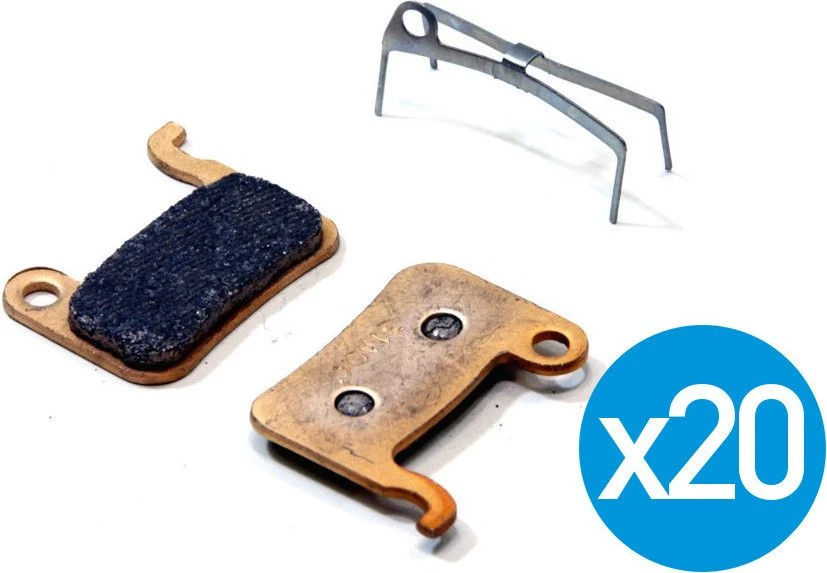 Brake Authorit Brake Pads Shimano XTR 03-07/ Saint 04-07/ Deore LX 05-07/ XT 04-07/ SLX 09 (20 Pairs) 1 Brake Authorit Brake Pads Shimano XTR 03-07/ Saint 04-07/ Deore LX 05-07/ XT 04-07/ SLX 09 (20 Pairs)