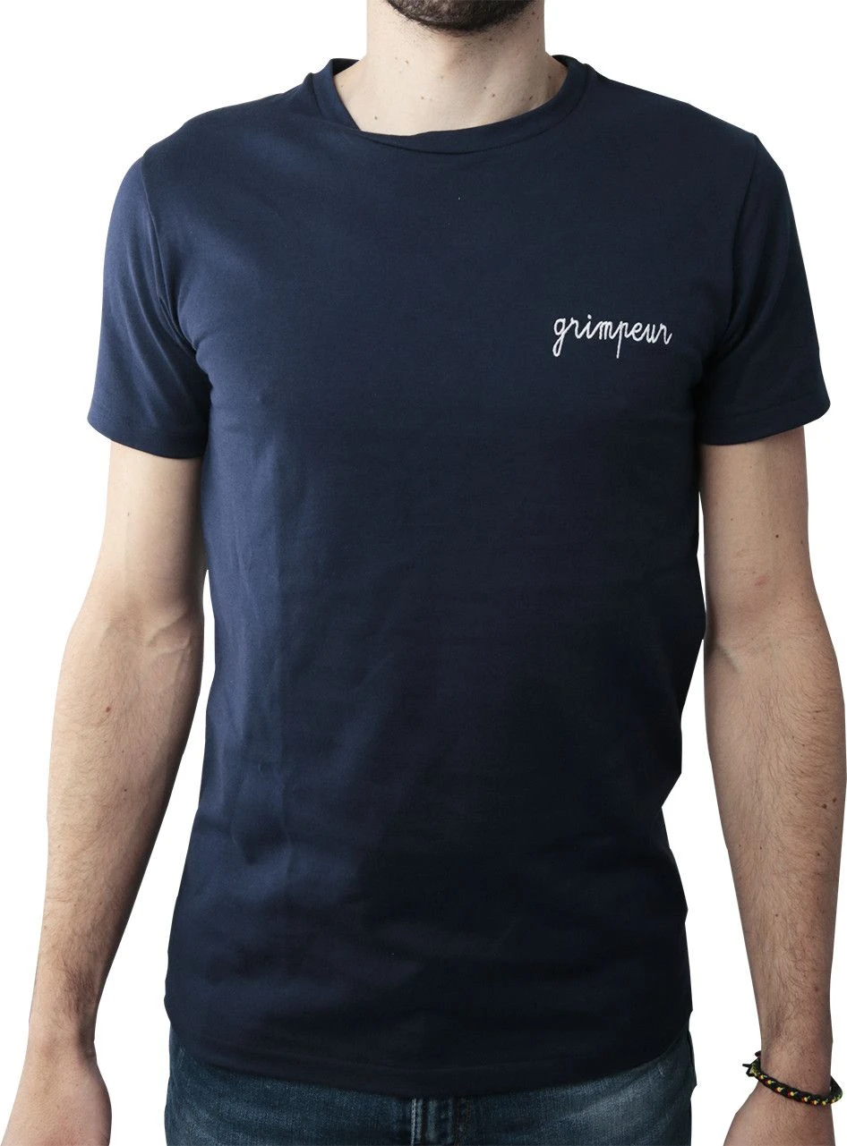 LeBram Grimpeur T-shirt Navy Blue 2 LeBram Grimpeur T-shirt Navy Blue - Image 2