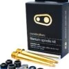 Crankbrothers Titanium Spindle Upgrade Kit - Eggbeater, Candy, Mallet, 5050, Double Shot 2010+