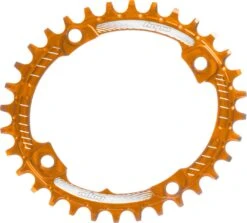 Hope Retainer Oval Narrow Wide Chainring Orange