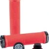 SB3 Pair Of Black Grips KHEOPS Red / Black