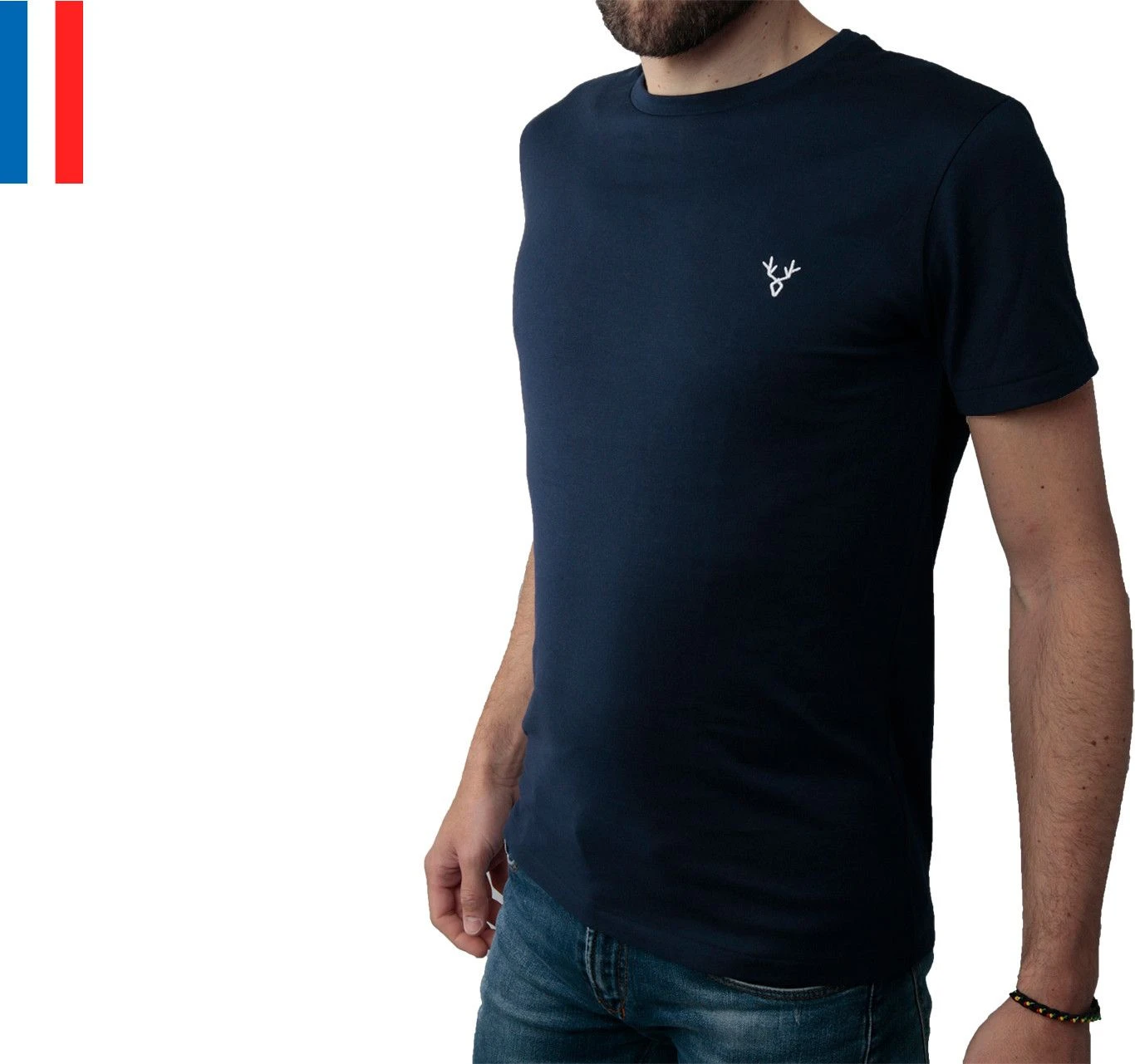 LeBram Colombière T-shirt Navy Blue 1 LeBram Colombière T-shirt Navy Blue