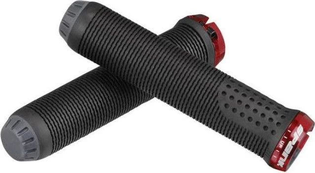 Spank Spike Grips 33 Black / Grey 3 Spank Spike Grips 33 Black / Grey - Image 3