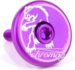 Chromag Top Cap Purple 1 1/8''