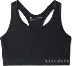 Under Armour Armour Mid Sports Bra Black -MAXXIS Sales 5b4c464d6be1d