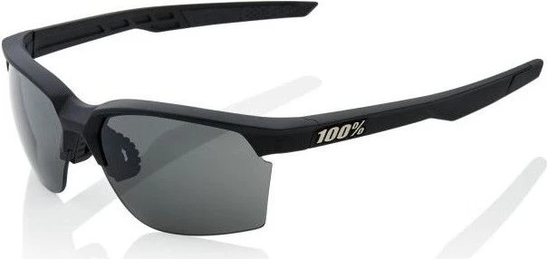100% SPORTCOUPE Soft Tact Sunglasses Black - Smoke + Clear Lens 1 100% SPORTCOUPE Soft Tact Sunglasses Black - Smoke + Clear Lens