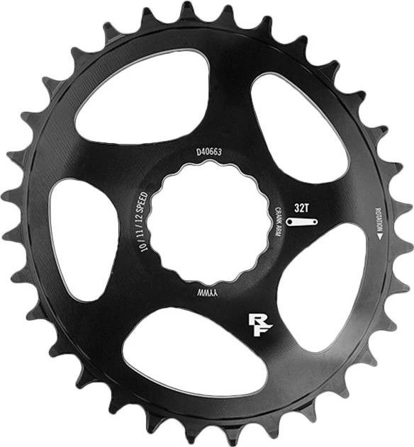 Race Face RaceFace Cinch Narrow Wide Direct Mount Chainring Oval Black 2018 2 Race Face RaceFace Cinch Narrow Wide Direct Mount Chainring Oval Black 2018 - Image 2