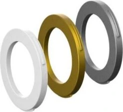 Magura Cover Kit Caliper, 4 Piston, From 2015 (White/Gold/Silver) X12