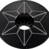 Supacaz Star Capz Black (power Coated)