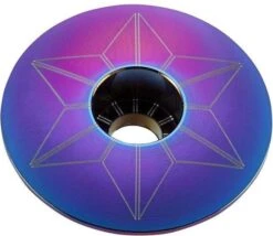 Supacaz Star Capz Oil Slick (anodized)