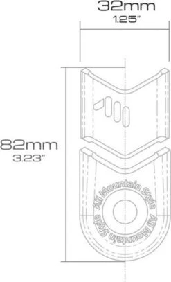 All-mountain-style All Mountain Style Crank Defender Crank Protector Green -MAXXIS Sales 5b9fba60aa41b