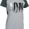 ION Letters Scrub AMP WMS T-Shirt Short Sleeves Grey Melange