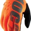 100% BRISKER Glove Fluo Orange Black