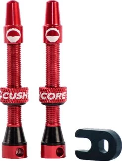 CushCore Tubeless Valves 44 Mm Red