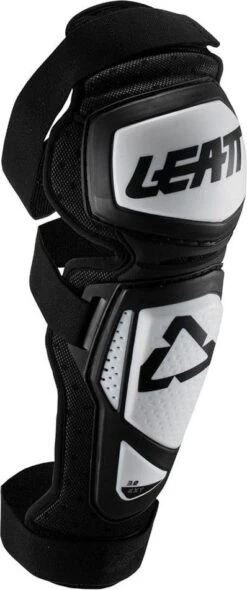 Leatt 3.0 EXT Knee Shin Guards White Black -MAXXIS Sales 5beea978ea491