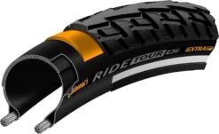 Continental Ride Tour 26/27.5'' Tire Tubetype Wire Extra PunctureBelt E-Bike E25