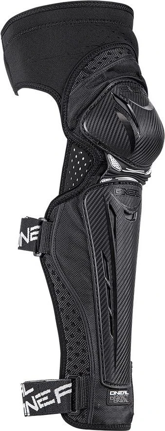 O'Neal ONEAL PARK FR Carbon Look Knee Guard B/w 2 O'Neal ONEAL PARK FR Carbon Look Knee Guard B/w - Image 2