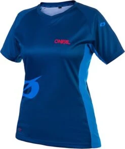 O'neal Soul Women's Short Sleeve Jersey Blue -MAXXIS Sales 5bfd36daa4b3a
