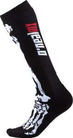O'Neal ONEAL Pro MX Sock Youth XRay B/w (One Size)