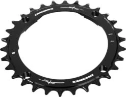 Race Face Narrow Wide Single Chainring 104mm BCD Red