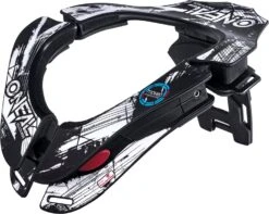 O'Neal Tron Neckbrace Black White