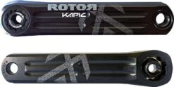 Kapic Rotor Cranks (without Axle) Black