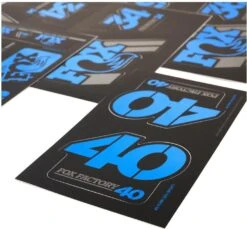 Fox Racing Shox Stickers Heritage 2019 Blue -MAXXIS Sales 5cb6e0d0cdbde