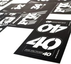 Fox Racing Shox Stickers Heritage 2019 White -MAXXIS Sales 5cb6e12b2914c