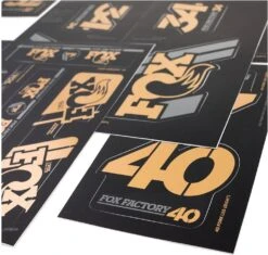 Fox Racing Shox Stickers Heritage 2019 Gold -MAXXIS Sales 5cb6e3e46e8a2