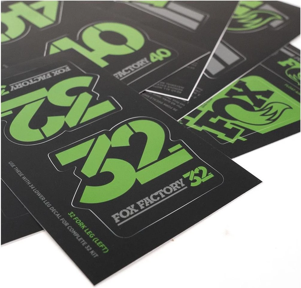 Fox Racing Shox Stickers Heritage 2019 Green 3 Fox Racing Shox Stickers Heritage 2019 Green - Image 3