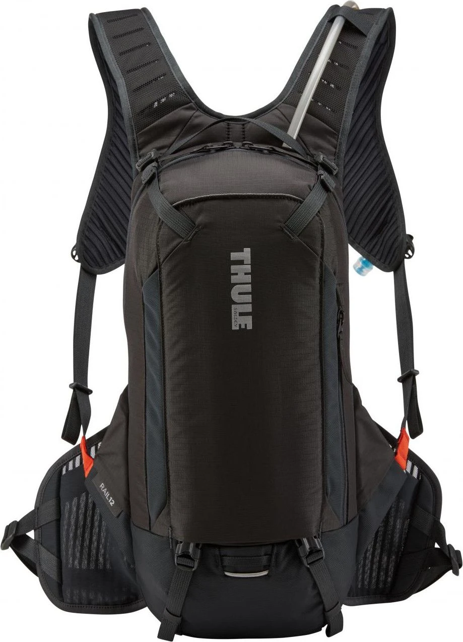 Thule Rail 12L Backpack Black Grey + Thule 2.5L Bladder 4 Thule Rail 12L Backpack Black Grey + Thule 2.5L Bladder - Image 4