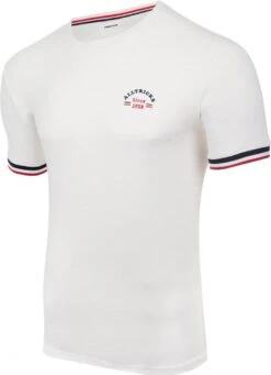 Tee-Shirt Short Sleeve Alltricks Sport D'Epoque White