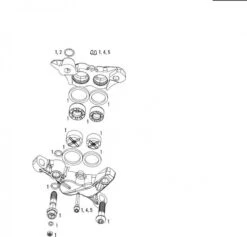 Avid XO / X9 Trail Pistons / Seals Kit