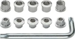 Fireplace Screw Kit FSA Double Tray Silver